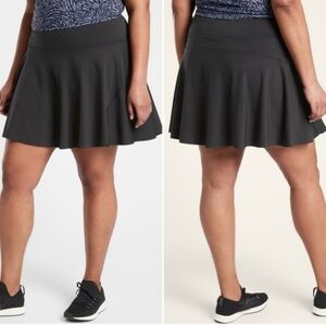 Athleta "Ace Tennis Skort 15.5" A-line Black | Women's Plus Size 2X